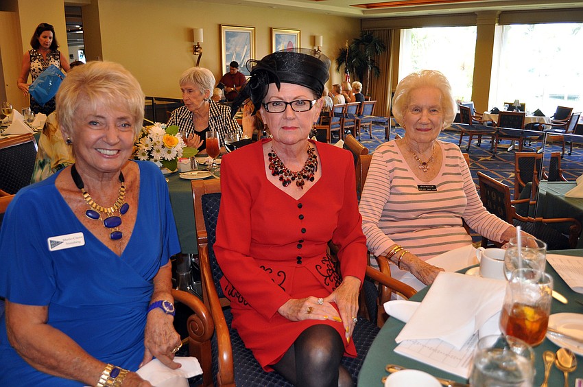 Marie-Claire Steinberg, Sally Jaret and Lola Keeler