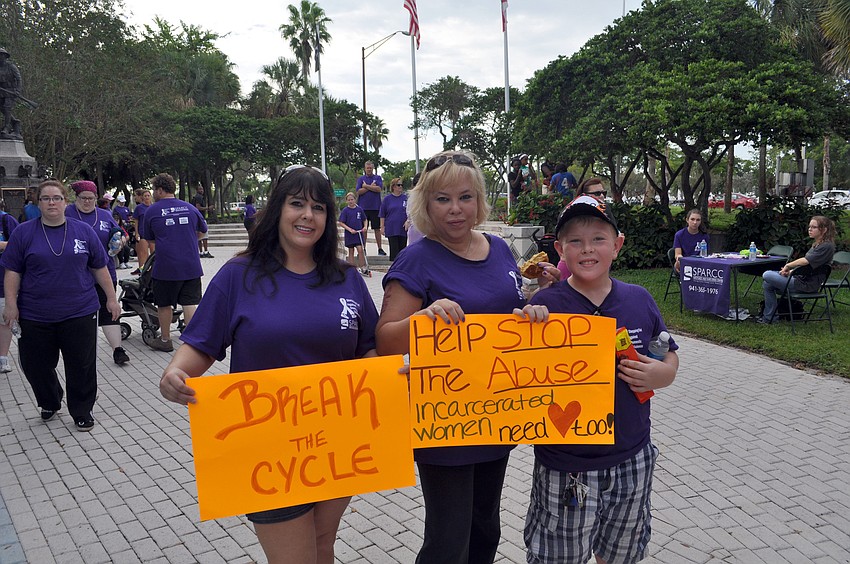 Ruthy Reed, Tammy Justus and Jeffrey Chamberlain