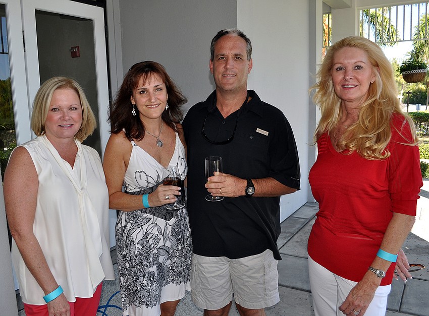Kathy Garcia, Deanna and Paul Dezzi and Susan Phillips