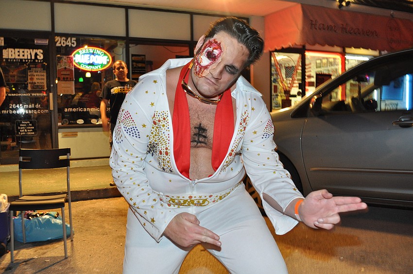 Frank White as Zombie Elvis