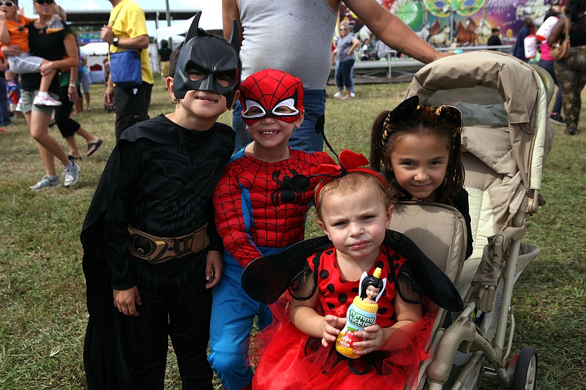 Oscar Hernandez, 7, Michael Middleton, 5, Leah Middleton, 2, and Ashlyn Hernandez, 6.