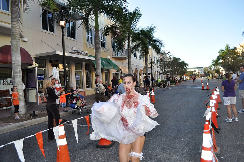 Cynthia Ritchie finished the race alive and well.