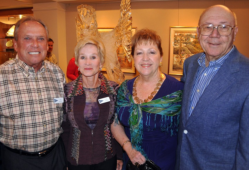 Bill and Cathy Goshorn and Kathleen and Jamo Powell