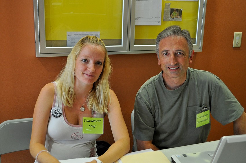 Nadine Lopin and Dan Bodor