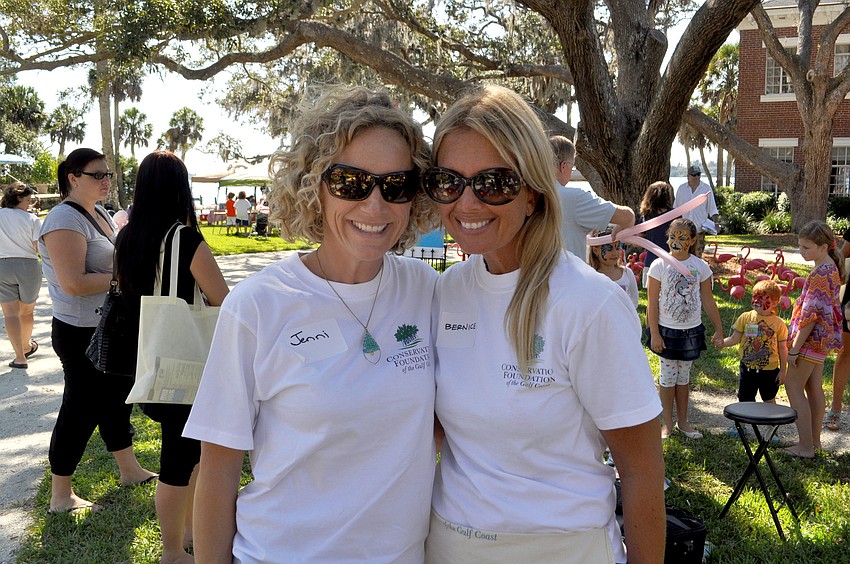 Event co-chairs Jenni Hudson and Bernice Hebda
