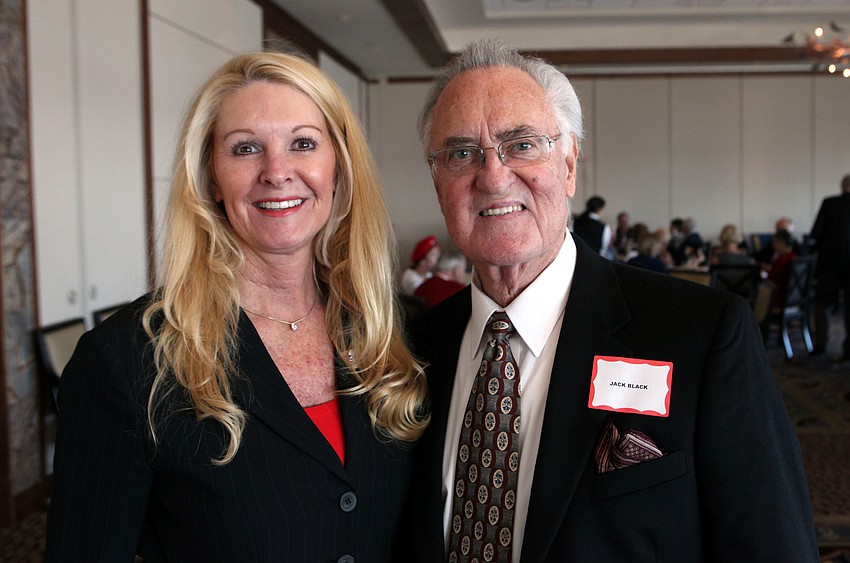 Susan Phillips and Jack Black