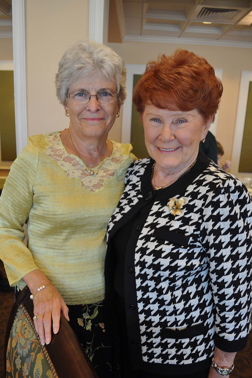 Merle Donatucci with Marion McCarthy