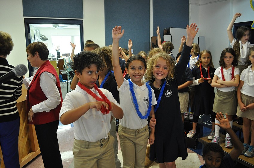 Arya Muppavarapu, Divya Muppavarapu and Carly Mikisch