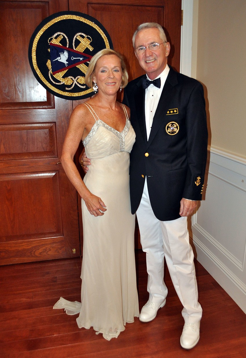 Marie and Commodore Bob Hunter