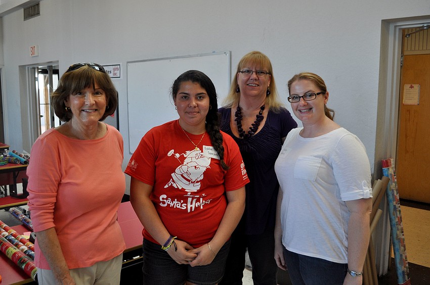 Marcy Nuncio, Gaby Sanchez, Connie Lightner and Ashley Harris