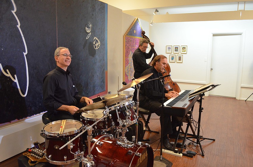 The Scott Blum Ensemble played for the crowd.