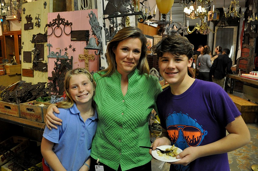 Kaleigh Schaeffer, Jill Schaeffer and Carter Sabuda