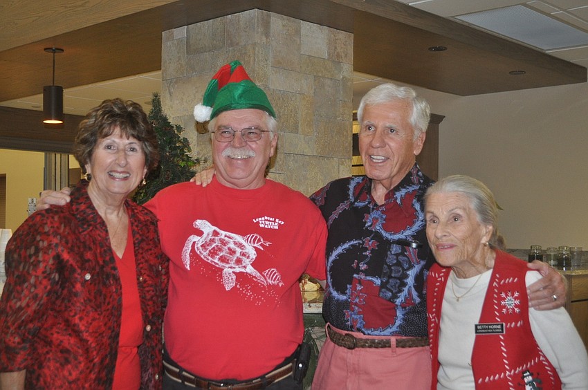 Patty Dunham, Bill Buckley, Tom Dunham, Betty Horne