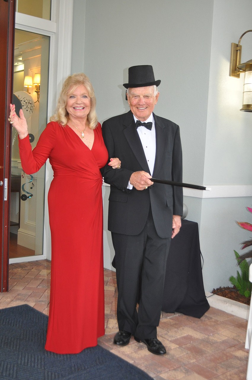 Joyce and Bill Steele channeled Ginger Rogers and Fred Astaire for the 