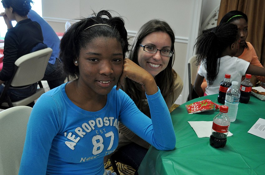 Jeanette Robinson and Chaâ€™liyah Bradley