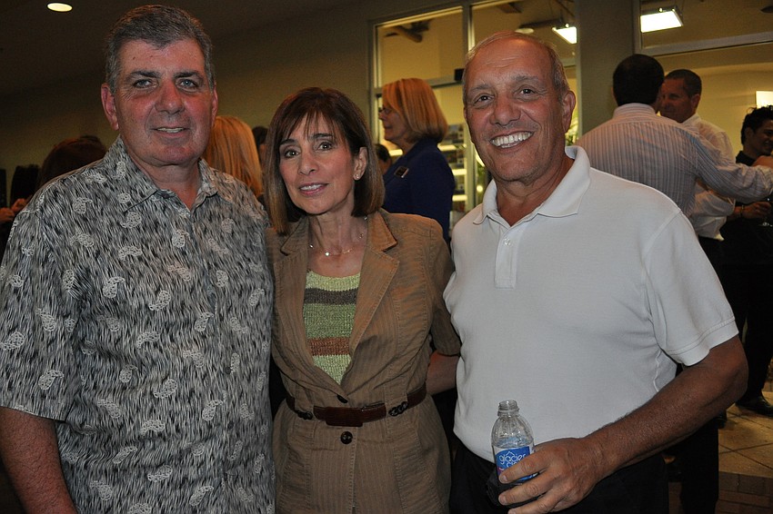 Vincent and Michele Beni with Bruce Mantia