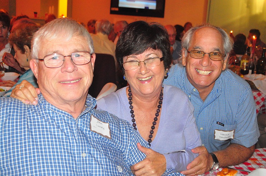 John and Pat Lundy with Harold Kaufman