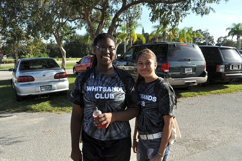 Takia Jones and Maribel Cedillo
