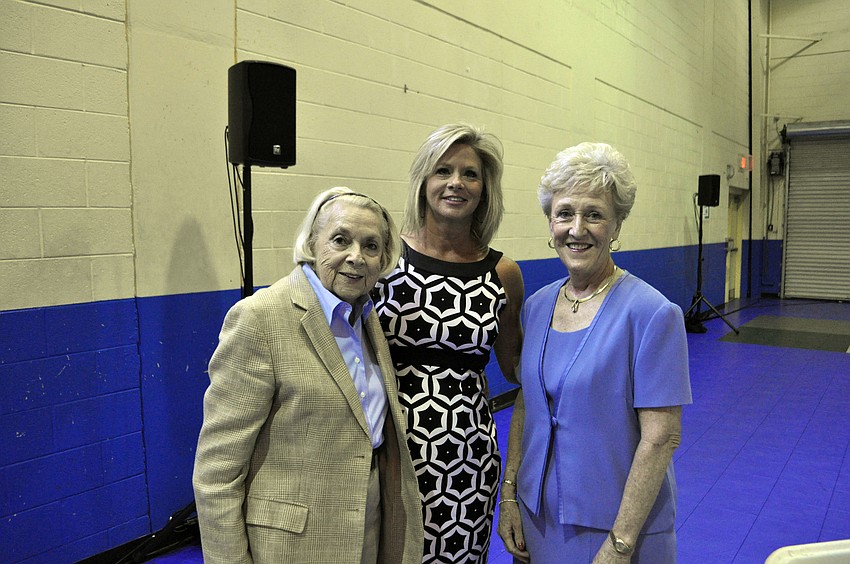 Elizabeth Holman, Kristina Talki and Judy Arreola