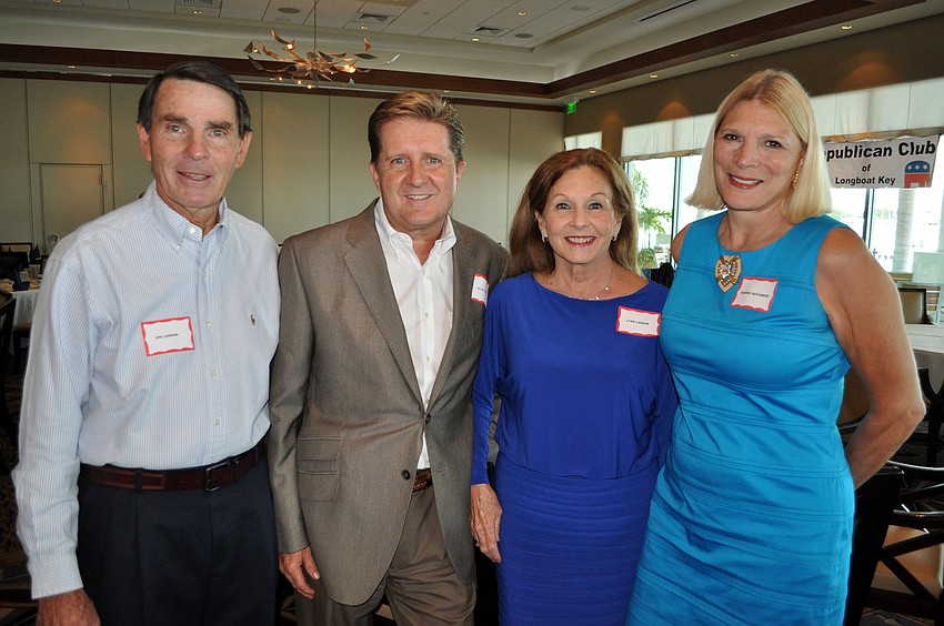 Jim Larson, Allen Hovis, Lynn Larson and Marnie Matarese