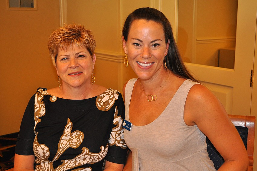 Karen Weber and Jill McMullen