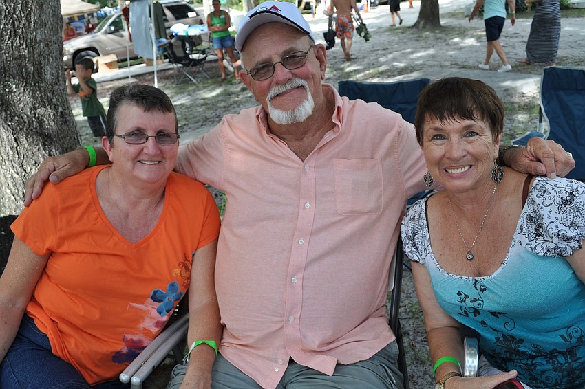 Beverly and T.J. Lane watched performances with friend, Kathy Jackson.