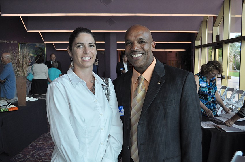 Stacie Mason and Marlon Brown