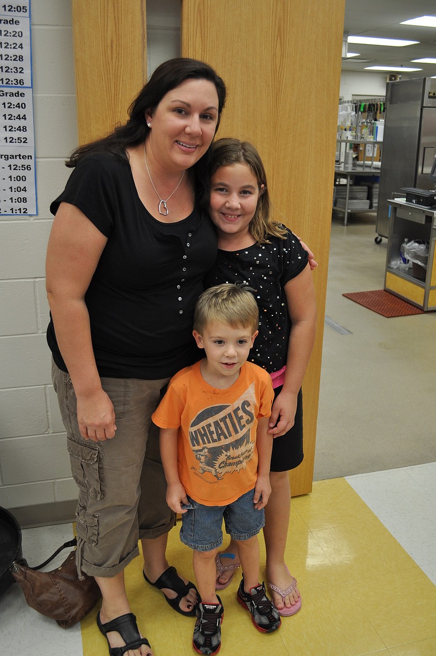 Carol Vankooten with Riley Vankooten and Carly Lynch