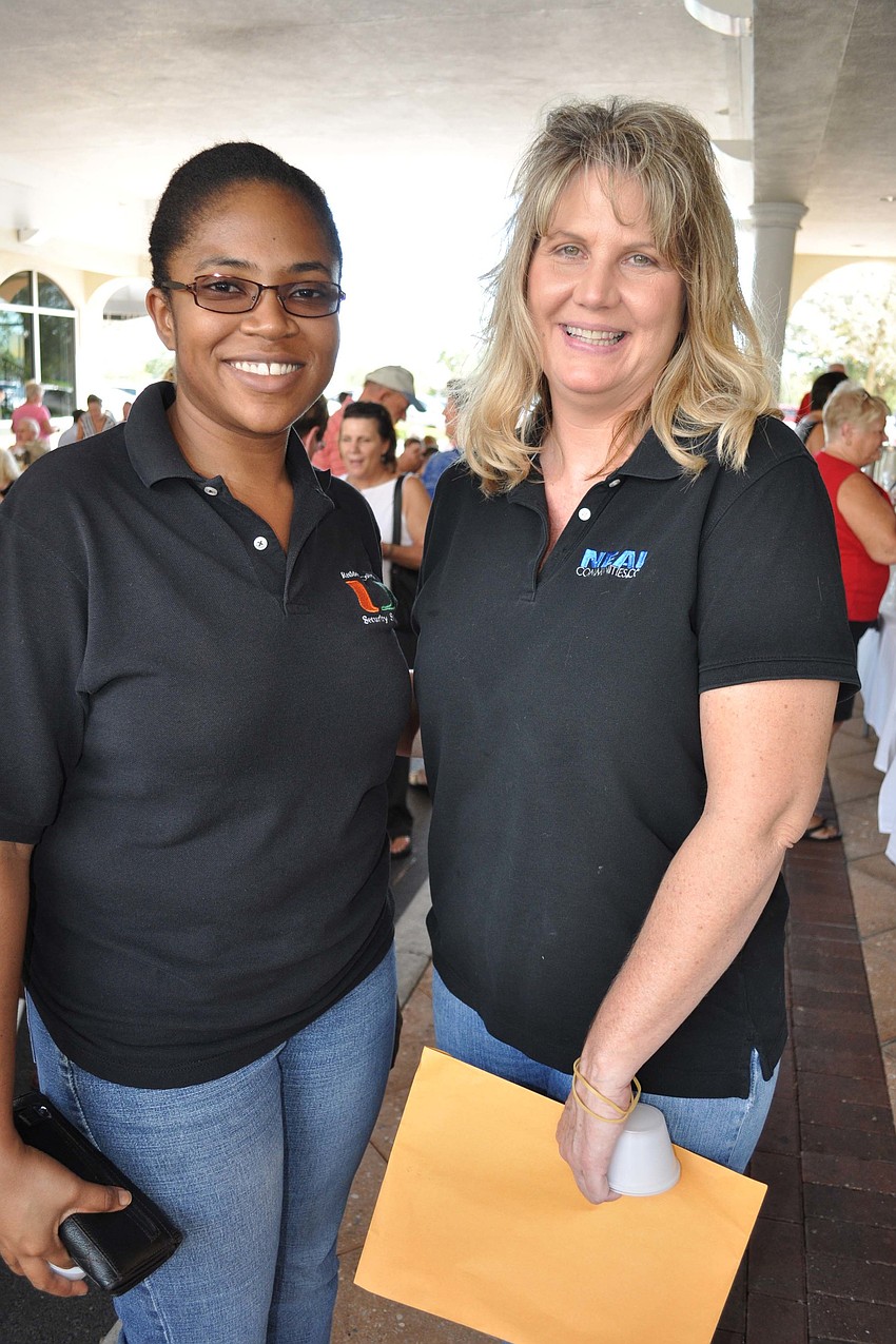 Nicola Johnson and Kay Westberry both work for John Neal Homes.