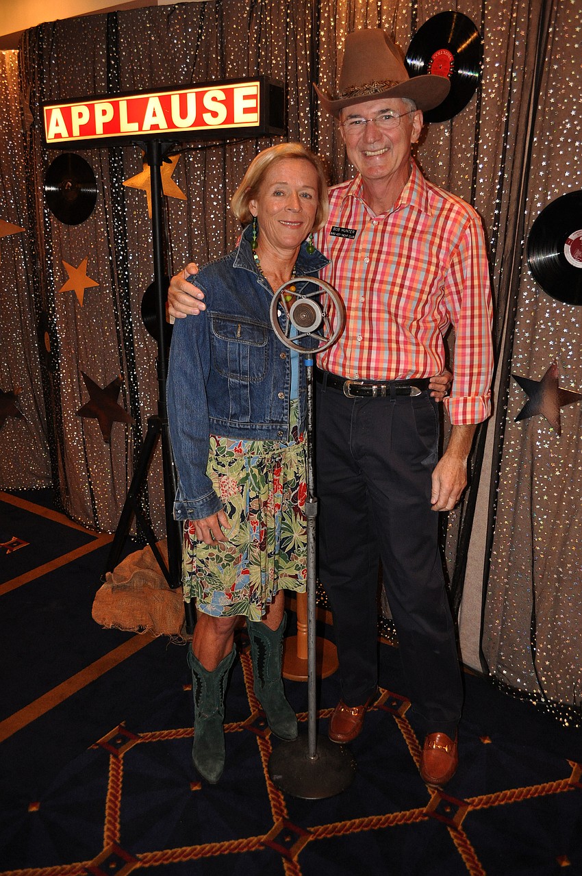 Marie and Commodore Bob Hunter