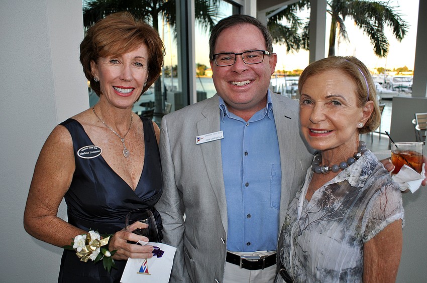 Marlene Lancaster, John Campanella and Eleanor Williams