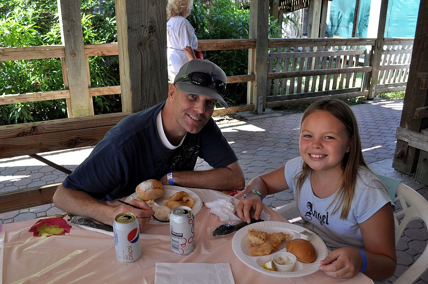 Robert Martin with his daughter Kira