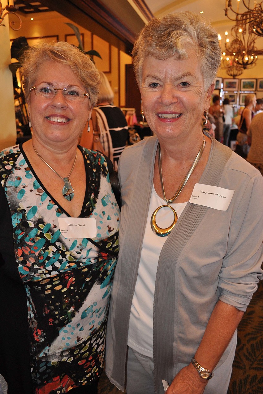 Marcia Pisoni and Mary Jane Morgan