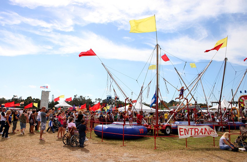 The Kids Area was full of rides, games and other fun attractions.