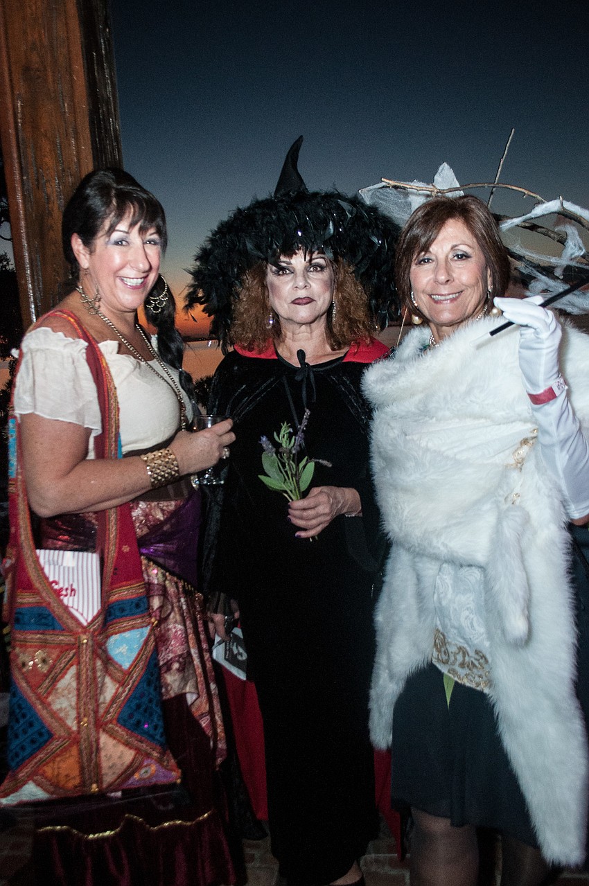 Vicki Alexander, Francesca Mendolia and Sharon Hurlds