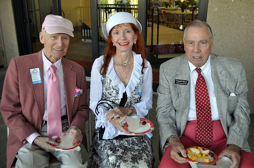 Peter and Sheila Marie Martin with Townsend Morey, Jr.