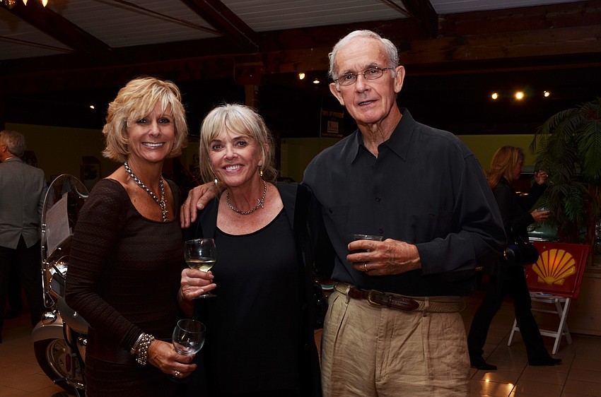 Frances Brousarrd with Judy and Ed Holiday