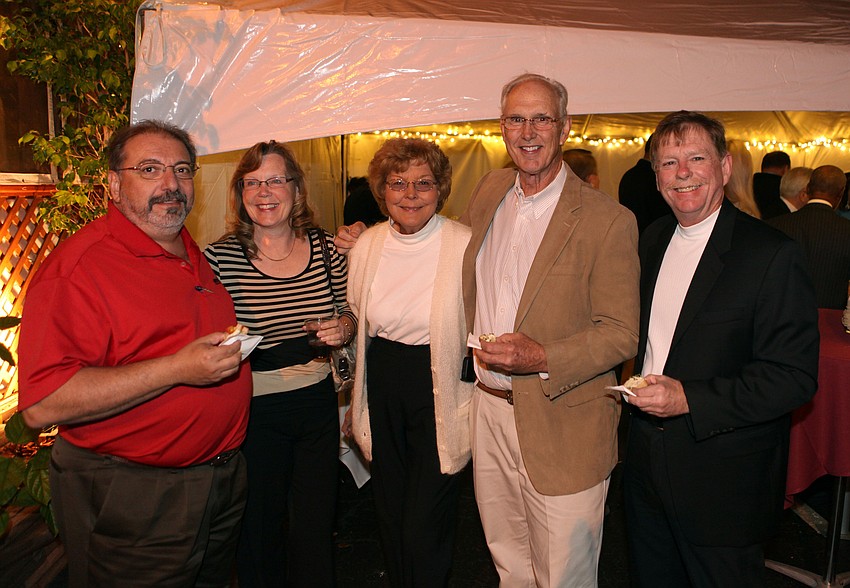 Alan and Nancy Maio with Jane and Bob Waetcher and Mark Smith