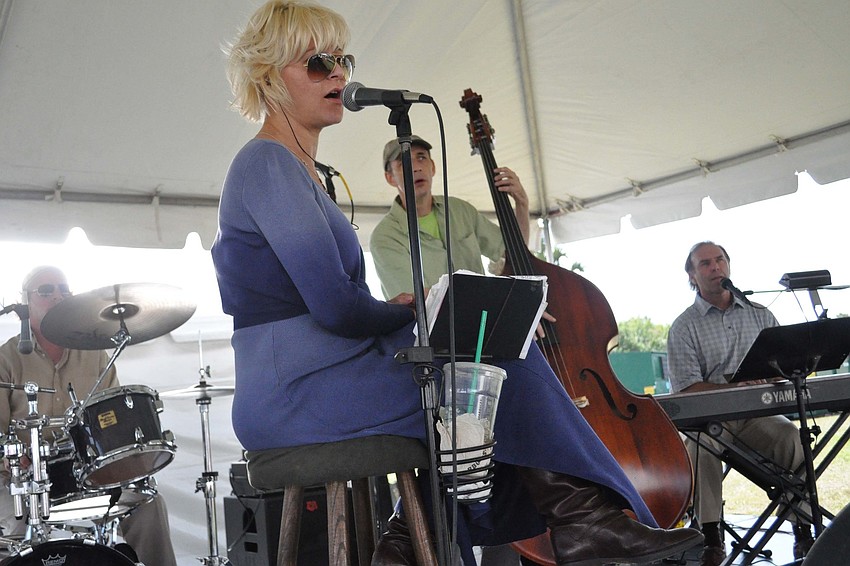 The Venturas kept the crowd entertained.