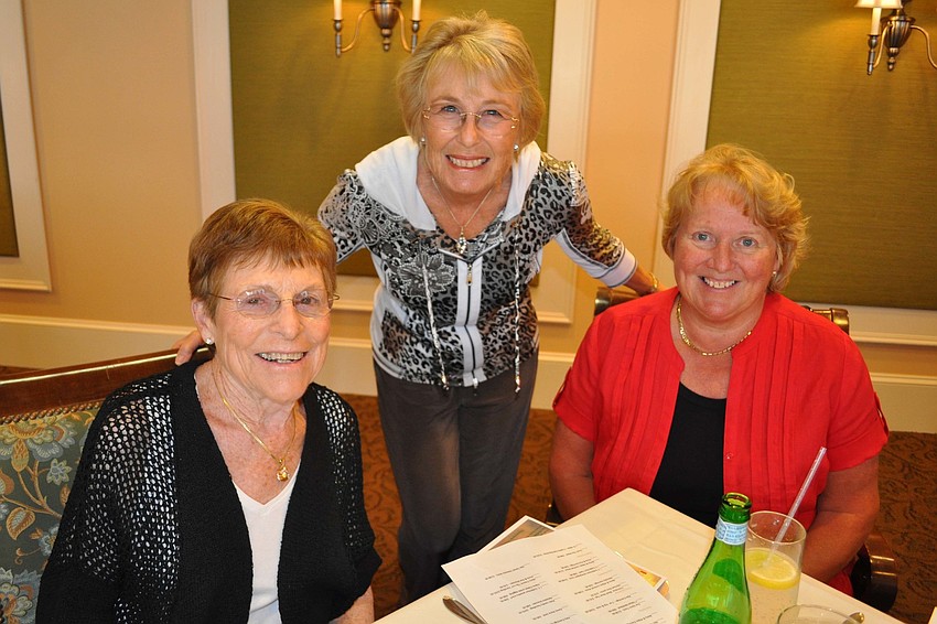 Sandy Nelis, Isabel Cooke and Sheila Goldberg