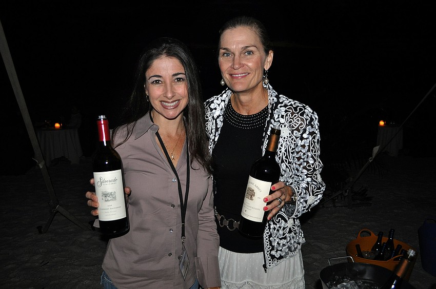 Pamela Ford of Silverado Vineyards and Mary Cohen of Freemark Abbey Winery