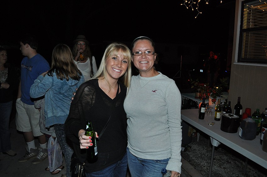 Brittany Maas and Ashley Young