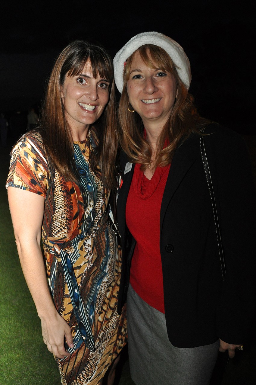 Amanda Panico, of Tidemark Financial, with Dianne Kopczynski, of Mauldin & Jenkins