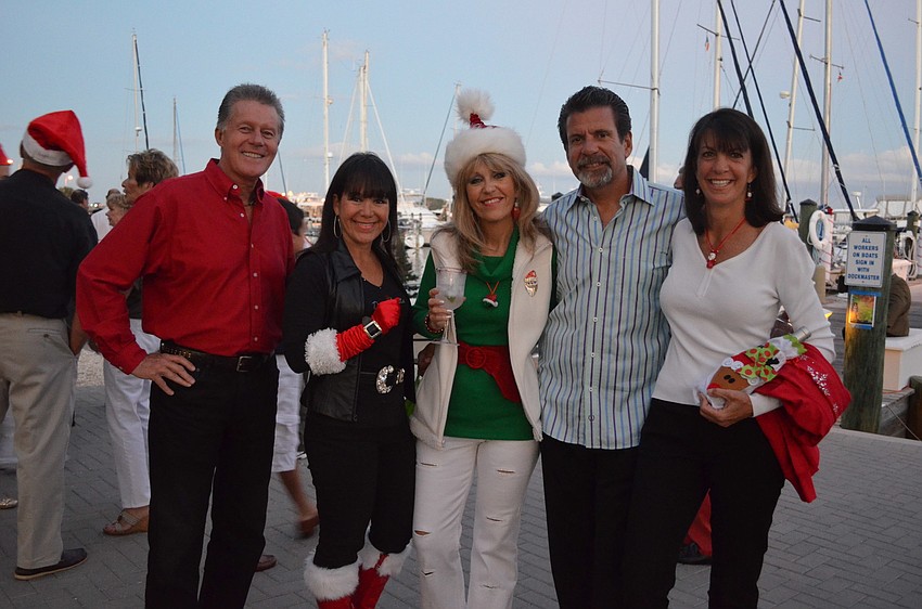 George and Sandra Ceshkar, Betty Pawlowitz, Dorian and Janine Irizarry