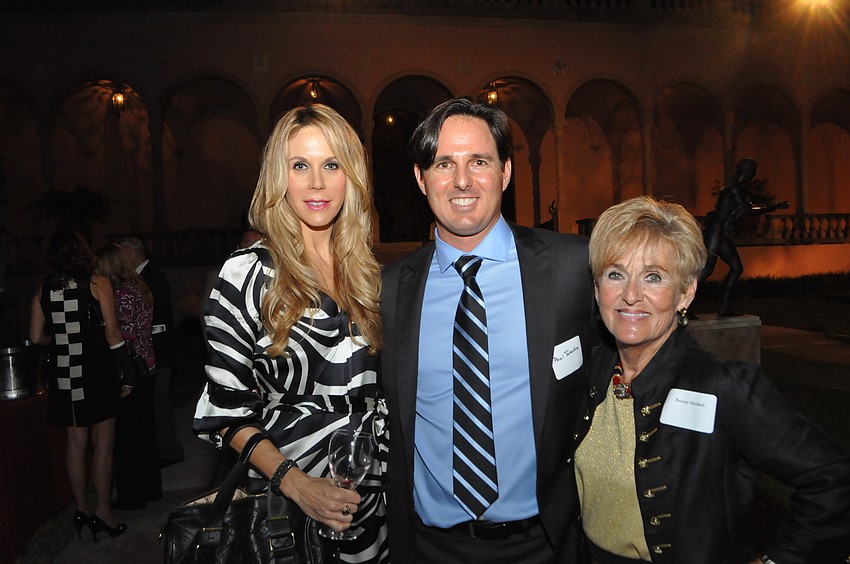 Courtney and Paul Tarantino and Bunny Skirboll