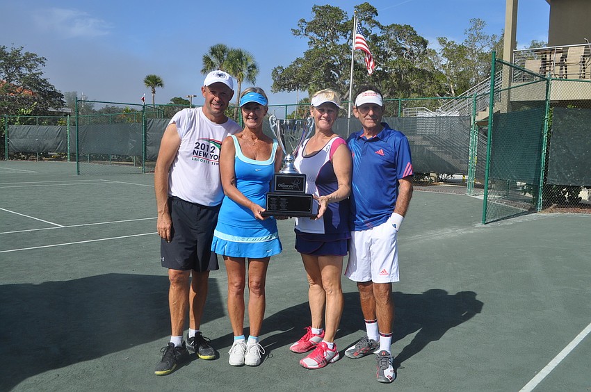 Mark Schlobach, Linda Gillott, Ute Vela and Enrique Vela were Division 1 champions.