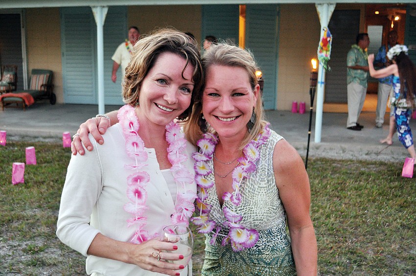 Nicole Bird and Sara Popovich attended Sarasota in Defense of Animals annual fundraiser, 