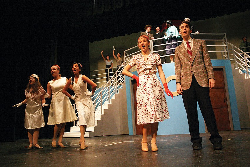 Jillian Smith and Joseph Grosso, right, starred in Lakewood Ranch High Schoolâ€™s production of â€œAnything Goes,â€ March 29. Published March 29, 2012.