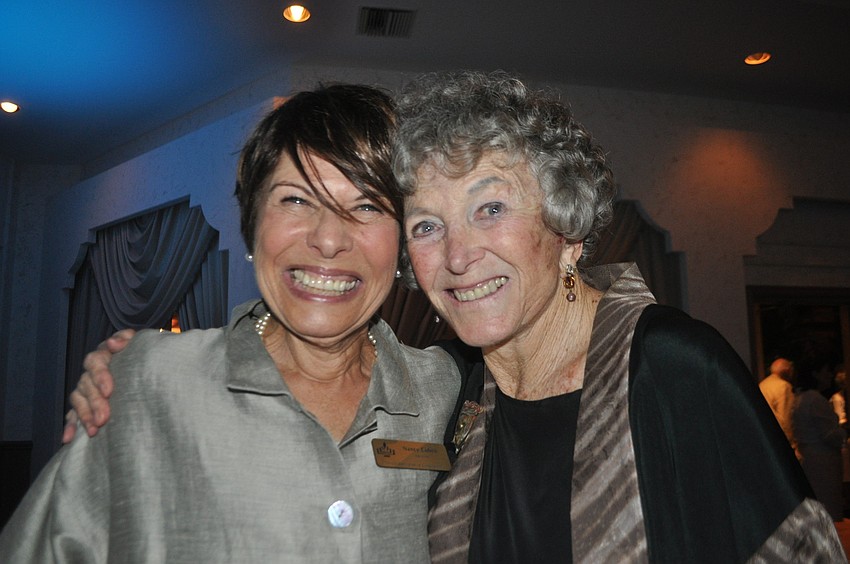 Nancy Cohen with Eve Kommel