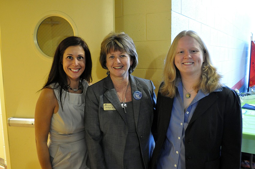 Yolanda Mancha, Sarabeth Kalajian and Grace Moore